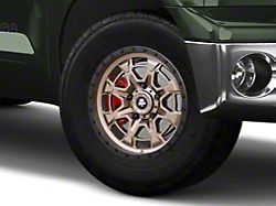 Mammoth Split 16 Beadlock Satin Bronze 5-Lug Wheel; 18x9; 12mm Offset (07-13 Tundra)