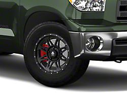 Mammoth Split 8 Beadlock Matte Black 5-Lug Wheel; 18x9; 12mm Offset (07-13 Tundra)