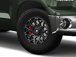 Mammoth Vex Satin Black Satin Black 5-Lug Wheel; 18x9; 12mm Offset (07-13 Tundra)