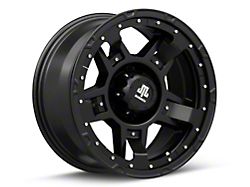 Mammoth Cliff Hanger Matte Black 6-Lug Wheel; 17x8.5; -6mm Offset (03-09 4Runner)