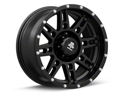 Mammoth Vader Beadlock Matte Black 6-Lug Wheel; 17x8.5; 0mm Offset (03-09 4Runner)