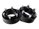 Mammoth 1.50-Inch Billet 6-Lug Wheel Spacers; Black (03-24 4Runner)