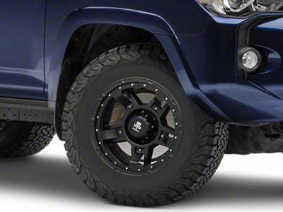 Mammoth Cliff Hanger Matte Black 6-Lug Wheel; 17x8.5; -6mm Offset (10-24 4Runner)