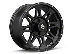 Mammoth Split 8 Beadlock Matte Black 6-Lug Wheel; 17x8.5; 25mm Offset (25-26 4Runner)