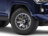 Mammoth Synister Charcoal 6-Lug Wheel; 17x8.5; 0mm Offset (10-24 4Runner)