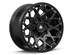Mammoth Vex Satin Black Satin Black 6-Lug Wheel; 17x8.5; 25mm Offset (25-26 4Runner)