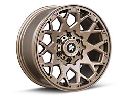 Mammoth Vex Satin Bronze Satin Bronze 6-Lug Wheel; 17x8.5; 25mm Offset (25-26 4Runner)