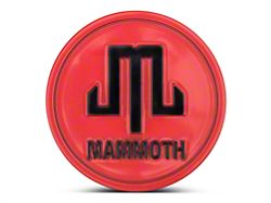 Mammoth Boulder Center Cap; Red (Fits Mammoth Boulder Wheels Only)
