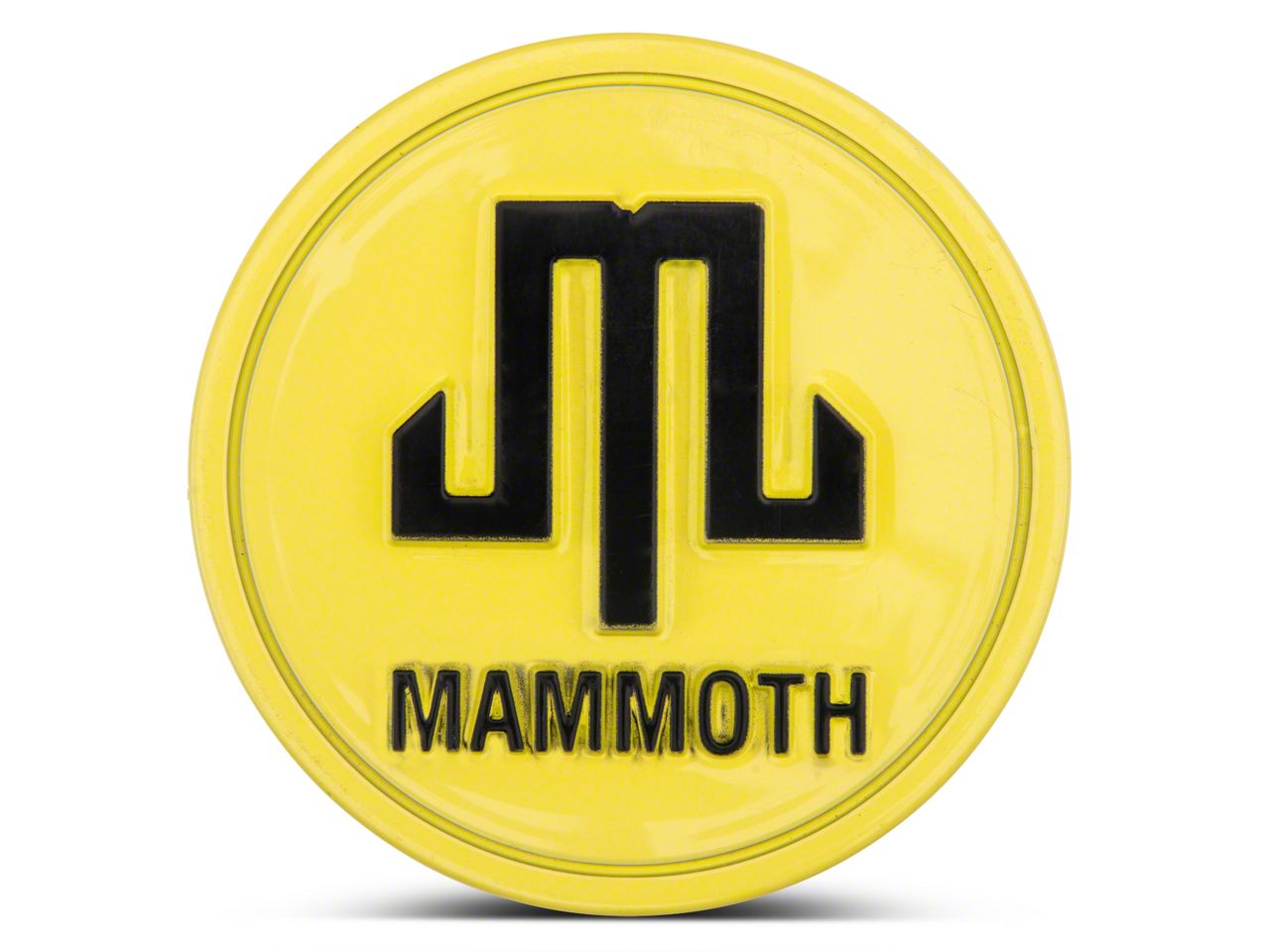 Mammoth Jeep Wrangler Boulder Center Cap; Yellow J101793 (Fits Mammoth