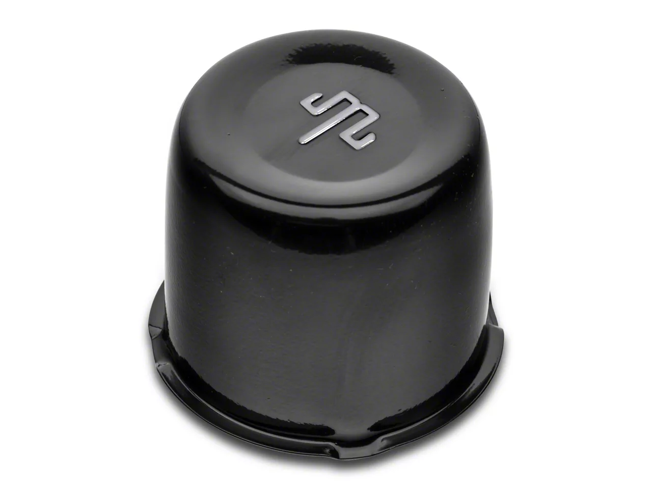 Mammoth Jeep Wrangler Steel Wheel Center Cap; Black J99840
