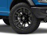 Mammoth Madness Matte Black 6-Lug Wheel; 20x10; -18mm Offset (22-26 Bronco Raptor)