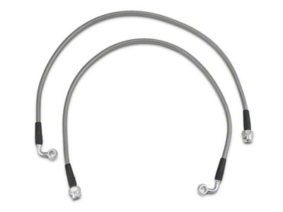 Mammoth Front Brake Line Extensions (07-18 Jeep Wrangler JK)