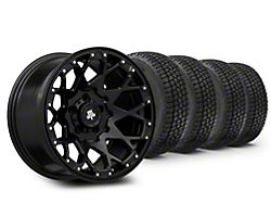 Mammoth 17x9 Mammoth Vex & 33in Milestar All-Terrain Patagonia AT/R Tire Package (20-26 Jeep Gladiator JT)