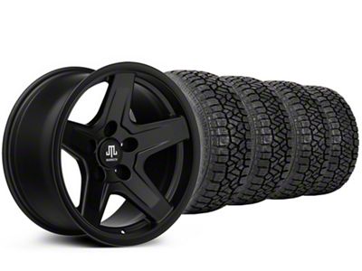 17x9 Mammoth Boulder Wheel & 34in Kenda All-Terrain KLEVER A/T2 KR628 Tire Package (20-25 Jeep Gladiator JT)