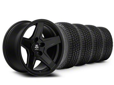 17x9 Mammoth Boulder Wheel & 35in Milestar All-Terrain Patagonia AT/R Tire Package (20-25 Jeep Gladiator JT)