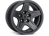Mammoth Boulder Charcoal Wheel; 15x8; -19mm Offset (84-01 Jeep Cherokee XJ)