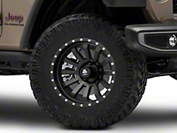 Mammoth 12 Hole Beadlock Satin Black Wheel; 18x9; -6mm Offset (20-25 Jeep Gladiator JT)