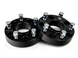 Mammoth 1.25-Inch Billet Wheel Spacers; Black (20-25 Jeep Gladiator JT)
