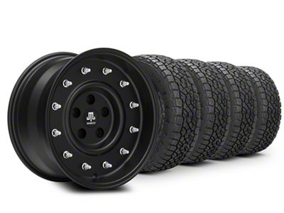 17x9 Mammoth General & 34in Toyo All-Terrain Open Country A/T III Tire Package (20-25 Jeep Gladiator JT)