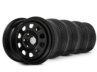 17x9 Mammoth 8 & 33in Milestar All-Terrain Patagonia AT/R Tire Package (20-25 Jeep Gladiator JT)