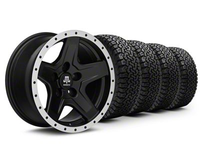 17x9 Mammoth Boulder & 34in BF Goodrich All-Terrain T/A KO Tire Package (20-25 Jeep Gladiator JT)