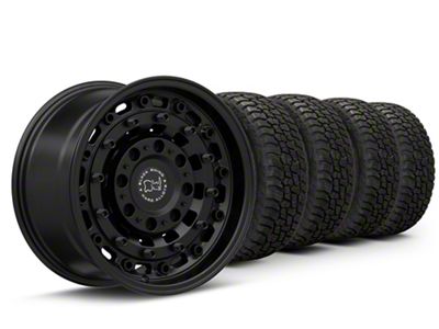 17x9.5 Black Rhino Arsenal & 37in Mickey Thompson All-Terrain Baja Boss A/T Tire Package (20-25 Jeep Gladiator JT)
