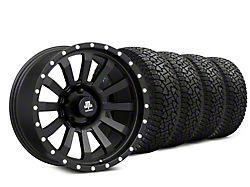 18x9 Mammoth 12 Hole Beadlock & 35in Gladiator All-Terrain X-Comp A/T Tire Package (20-26 Jeep Gladiator JT)