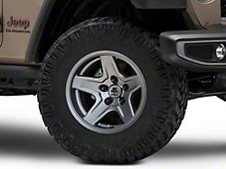 Mammoth Boulder Charcoal Wheel; 17x9; -6mm Offset (20-25 Jeep Gladiator JT)