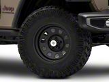 Mammoth D Window Matte Black Steel Wheel; 17x9; -6mm Offset (20-25 Jeep Gladiator JT)