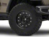 Mammoth General Matte Black Wheel; 17x9; -6mm Offset (20-25 Jeep Gladiator JT)