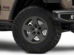 Mammoth Moab Charcoal Wheel; 17x9; -6mm Offset (20-25 Jeep Gladiator JT)