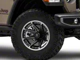 Mammoth Type 88 Black Wheel; 17x9; -6mm Offset (20-25 Jeep Gladiator JT)