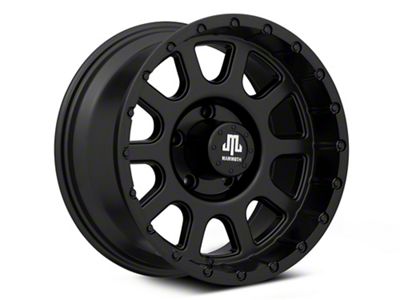 Mammoth 10 Hole Matte Black Wheel; 16x8; 0mm Offset (99-04 Jeep Grand Cherokee WJ)