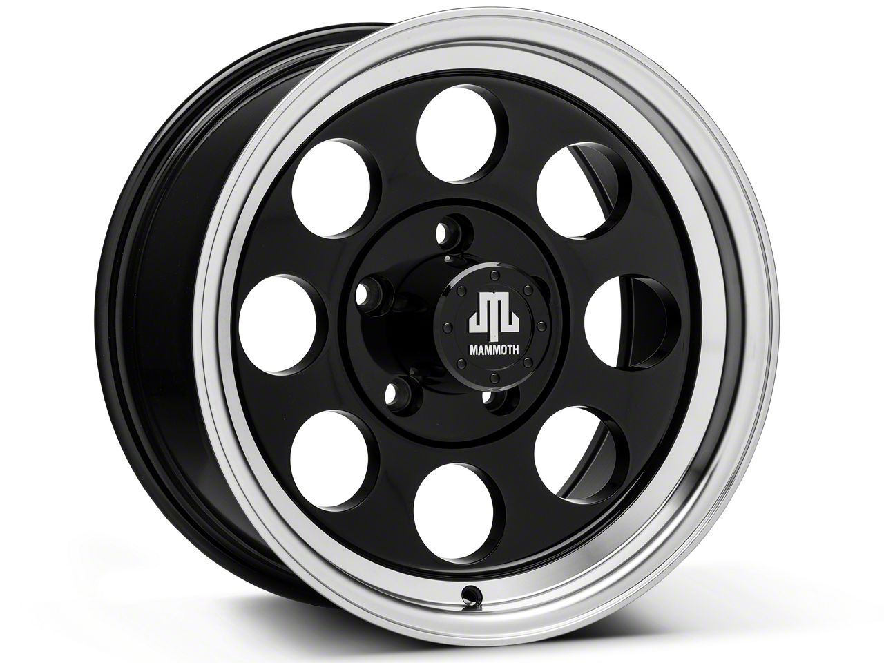 Mammoth Jeep Grand Cherokee 8 Steel Black Wheel; 17x9; -6mm Mammoth Jeep Grand Cherokee 8 Steel Black Wheel; 17x9; -6mm