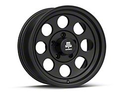 Mammoth 8 Aluminum Matte Black Wheel; 15x10; -44mm Offset (93-98 Jeep Grand Cherokee ZJ)