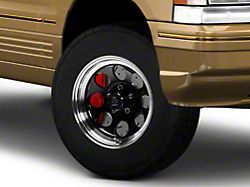 Mammoth 8 Black Wheel; 15x8; -19mm Offset (93-98 Jeep Grand Cherokee ZJ)