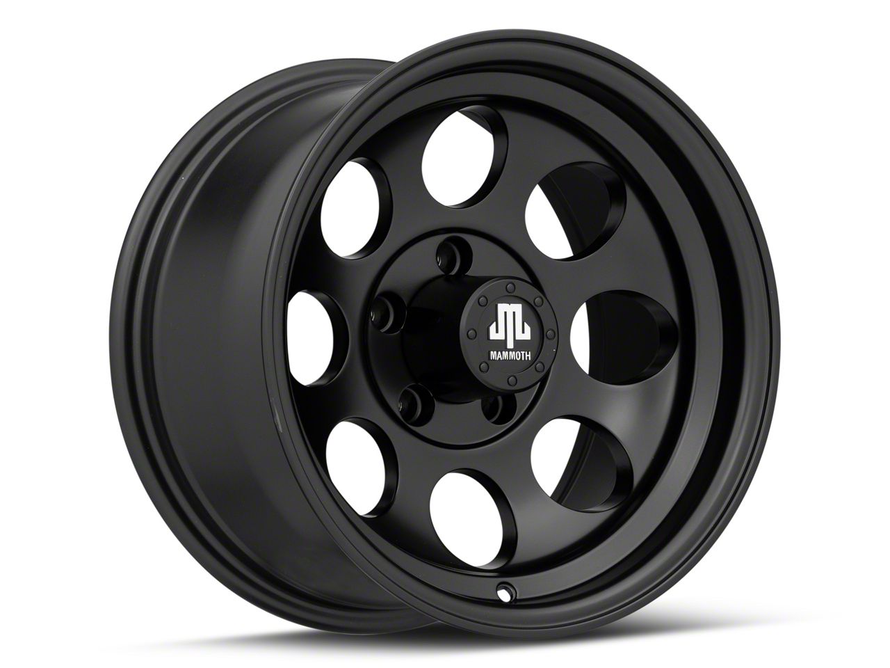 Mammoth Jeep Grand Cherokee 8 Matte Black Wheel; 15x8; -20mm Mammoth Jeep Grand Cherokee 8 Matte Black Wheel; 15x8; -20mm
