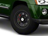 Mammoth 8 Steel Matte Black Wheel; 17x9; -6mm Offset (05-10 Jeep Grand Cherokee WK, Excluding SRT8)