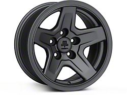 Mammoth Boulder Charcoal Wheel; 15x8; -19mm Offset (93-98 Jeep Grand Cherokee ZJ)