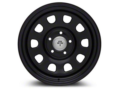 Mammoth D Window Black Steel Wheel; 17x9; -6mm Offset (05-10 Jeep Grand Cherokee WK, Excluding SRT8)
