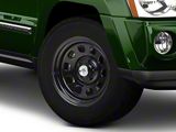Mammoth D Window Black Steel Wheel; 17x9; -6mm Offset (05-10 Jeep Grand Cherokee WK, Excluding SRT8)