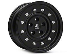Mammoth General Matte Black Wheel; 16x8; 0mm Offset (93-98 Jeep Grand Cherokee ZJ)
