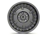 Mammoth Militant Charcoal Wheel; 17x9.5; -12mm Offset (05-10 Jeep Grand Cherokee WK, Excluding SRT8)