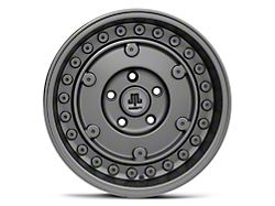 Mammoth Militant Charcoal Wheel; 17x9.5; -12mm Offset (05-10 Jeep Grand Cherokee WK, Excluding SRT8)