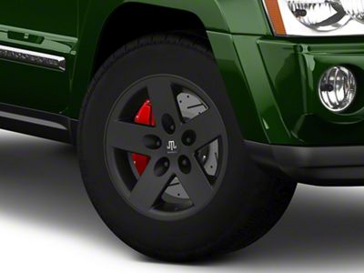 Mammoth Moab Black Wheel; 17x9; -6mm Offset (05-10 Jeep Grand Cherokee WK, Excluding SRT8)