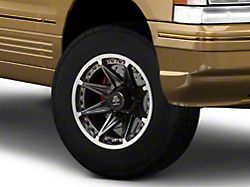 Mammoth Type 88 Black Wheel; 15x8; -19mm Offset (93-98 Jeep Grand Cherokee ZJ)