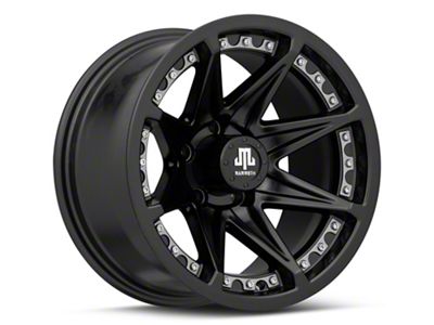 Mammoth Type 88 Matte Black Wheel; 15x8; -20mm Offset (93-98 Jeep Grand Cherokee ZJ)