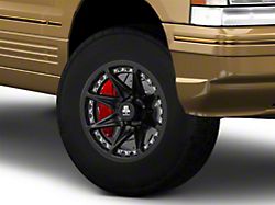 Mammoth Type 88 Matte Black Wheel; 15x8; -20mm Offset (93-98 Jeep Grand Cherokee ZJ)