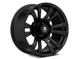 Mammoth Madness Matte Black Wheel; 18x9; -6mm Offset (99-04 Jeep Grand Cherokee WJ)