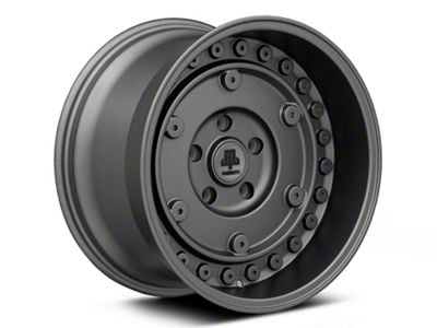 Mammoth Militant Charcoal Wheel; 17x9.5; -12mm Offset (99-04 Jeep Grand Cherokee WJ)